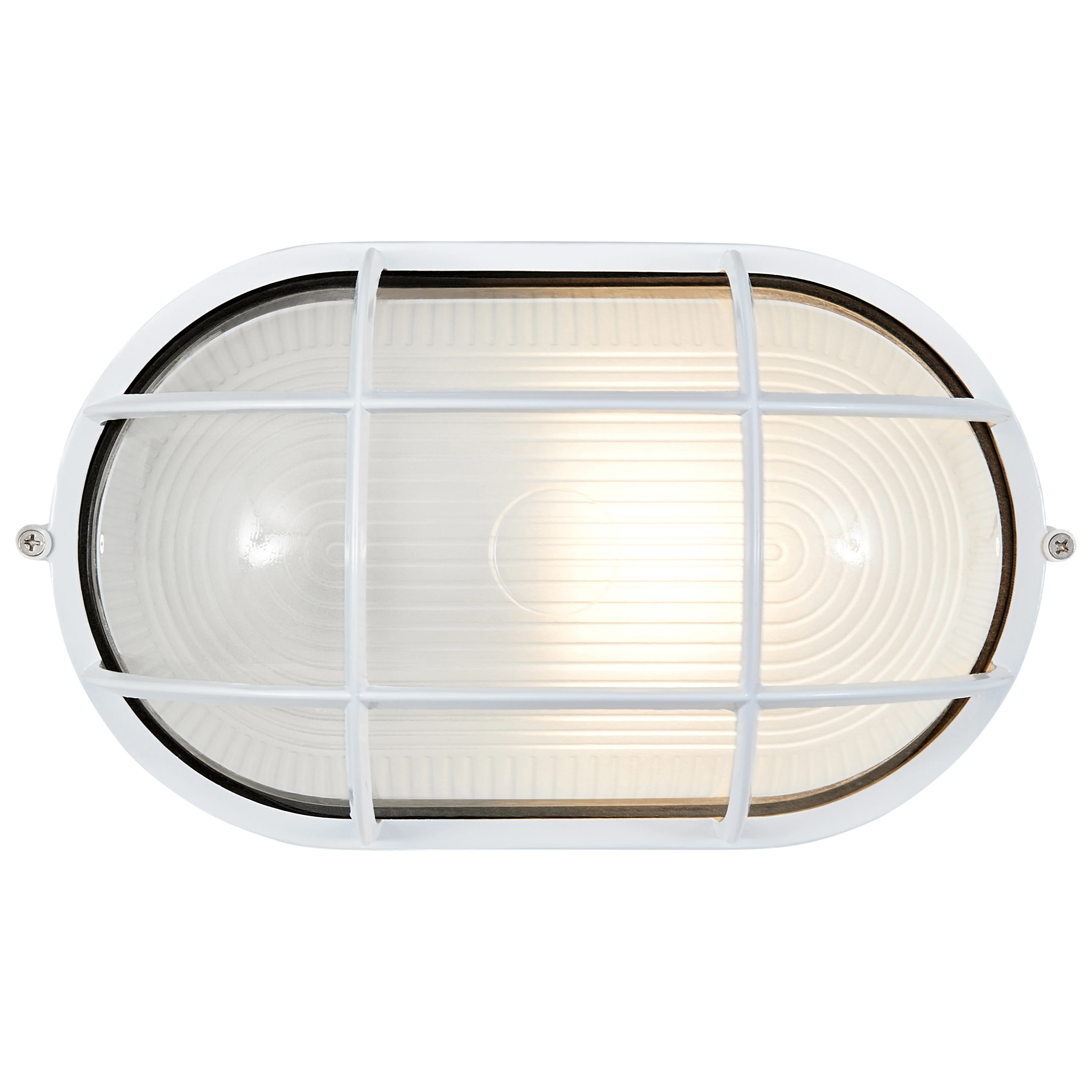 1 Light Outdoor Bulkhead, 100W, 120V, White Finish, Nauticus Dual Mount Collection - Image 5