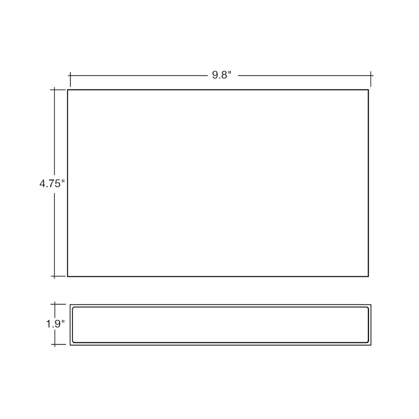 10" LED Up/Down Sqaure Wall Sconce, 2400 Lumens, 24W, CCT Selectable, 120-277V, White or Black Finish - Image 5
