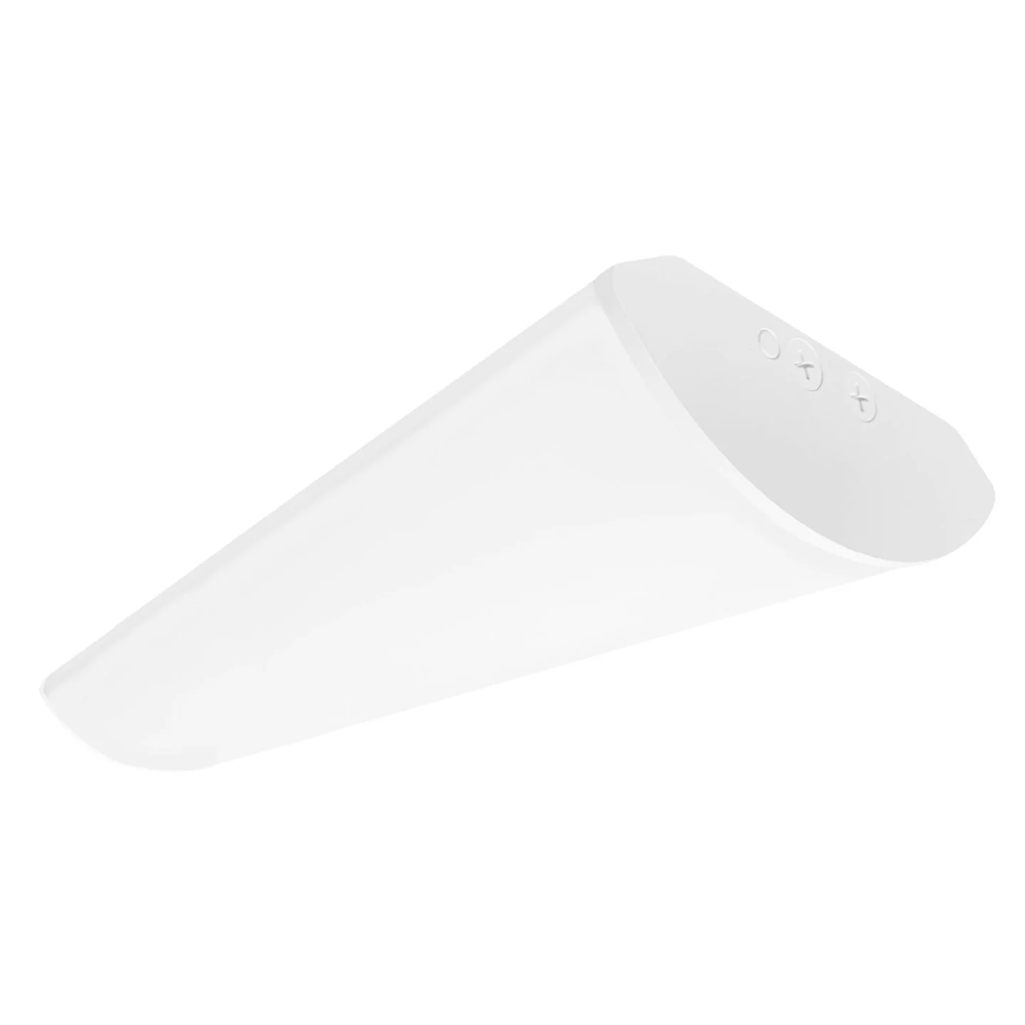 10" X 4FT LED Frosted Wrap Light, 6500 Lumen Max, Wattage and CCT Selectable, 120-277V