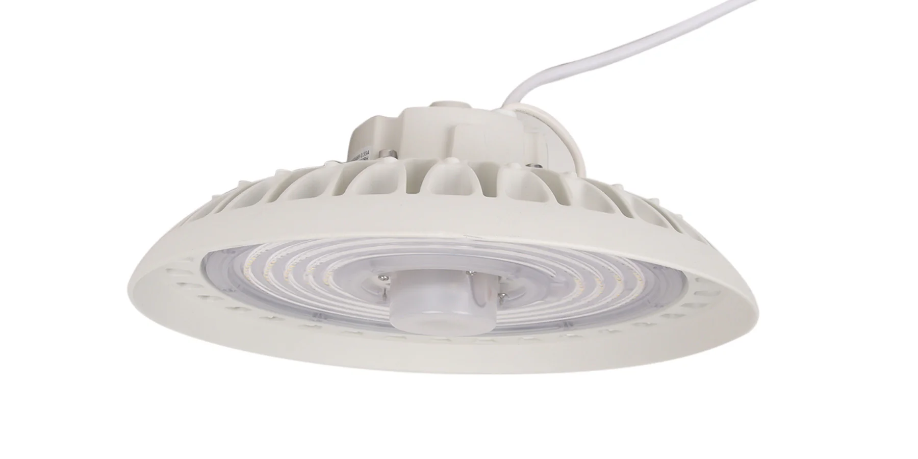 11" LED UFO High Bay, 100 Watt, 120-277V, 15,321 Lumens, 5000K, White Finish - Image 8