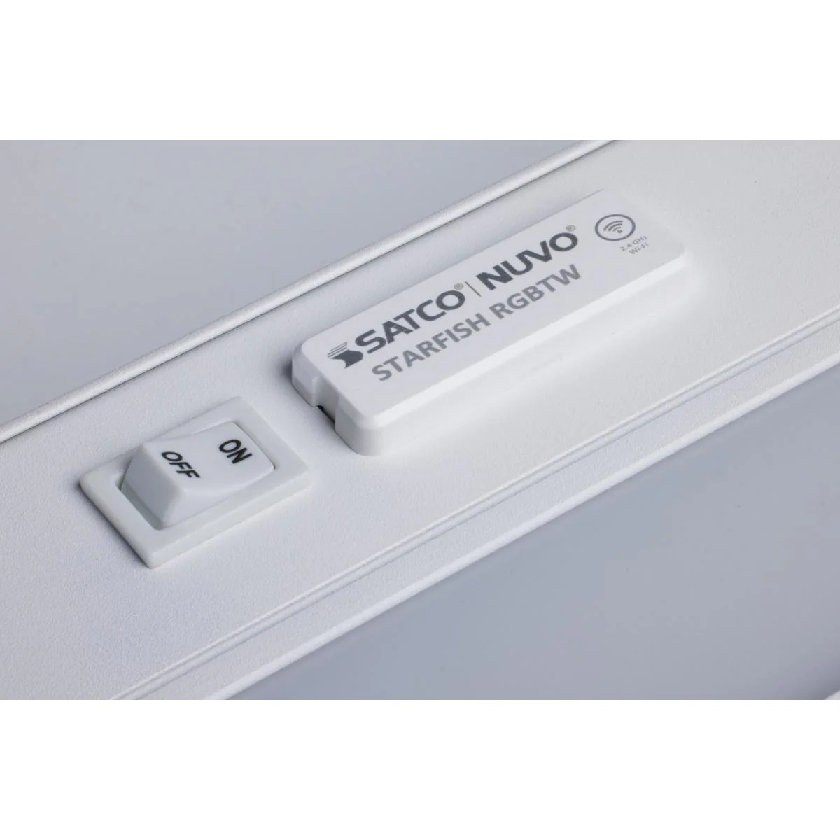 14 Inch LED Under Cabinet Light, SMART Starfish, RGB and Tunable White, White Finish - Image 4