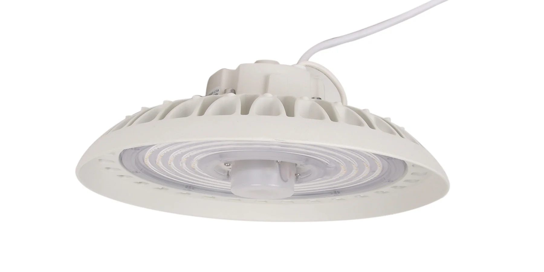 15" LED UFO High Bay, 200 Watt, 120-277V, 32,985 Lumens, 5000K, White Finish - Image 8