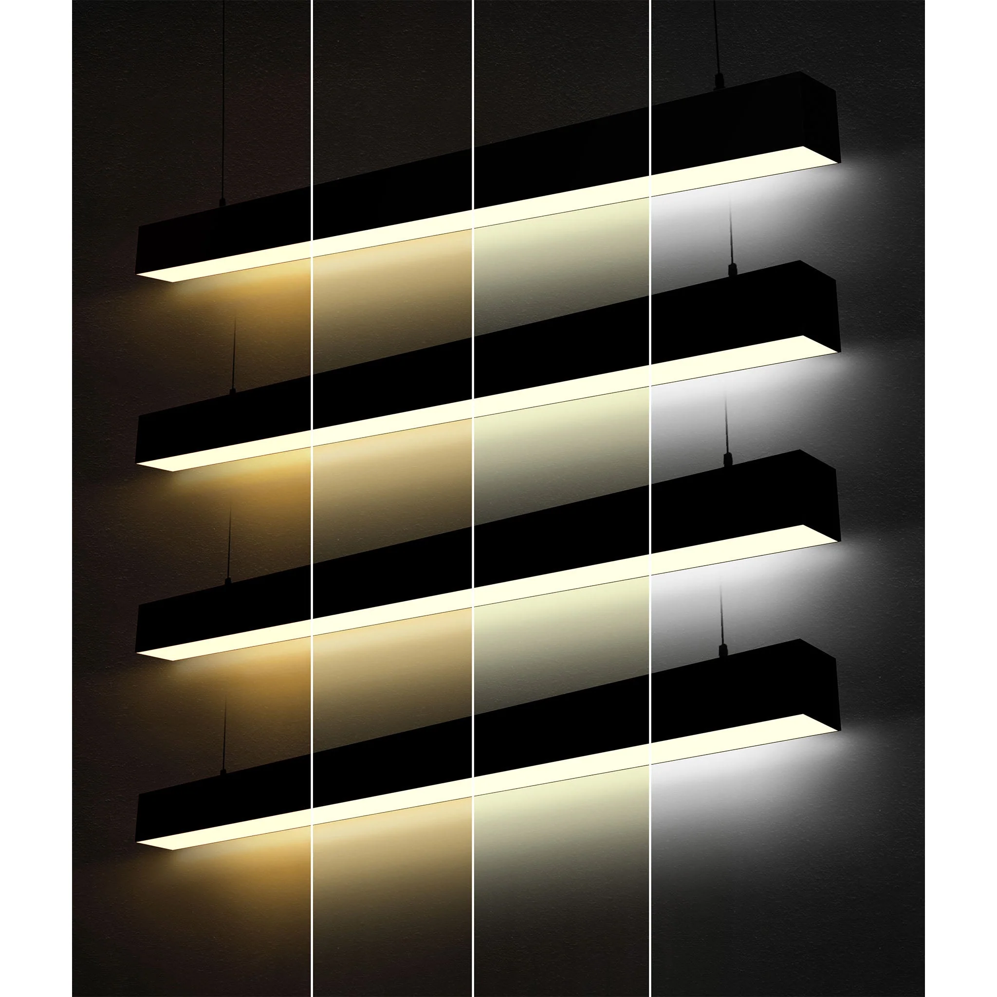 2 FT LED Linear Fixture G2, 2200 Lumen Max, 20W, CCT Selectable, 120-277V, White Finish - Image 8