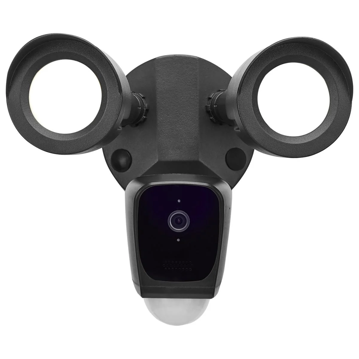 2 Head Outdoor SMART Security Light, With Camera, Starfish enabled, Black Finish - Image 5