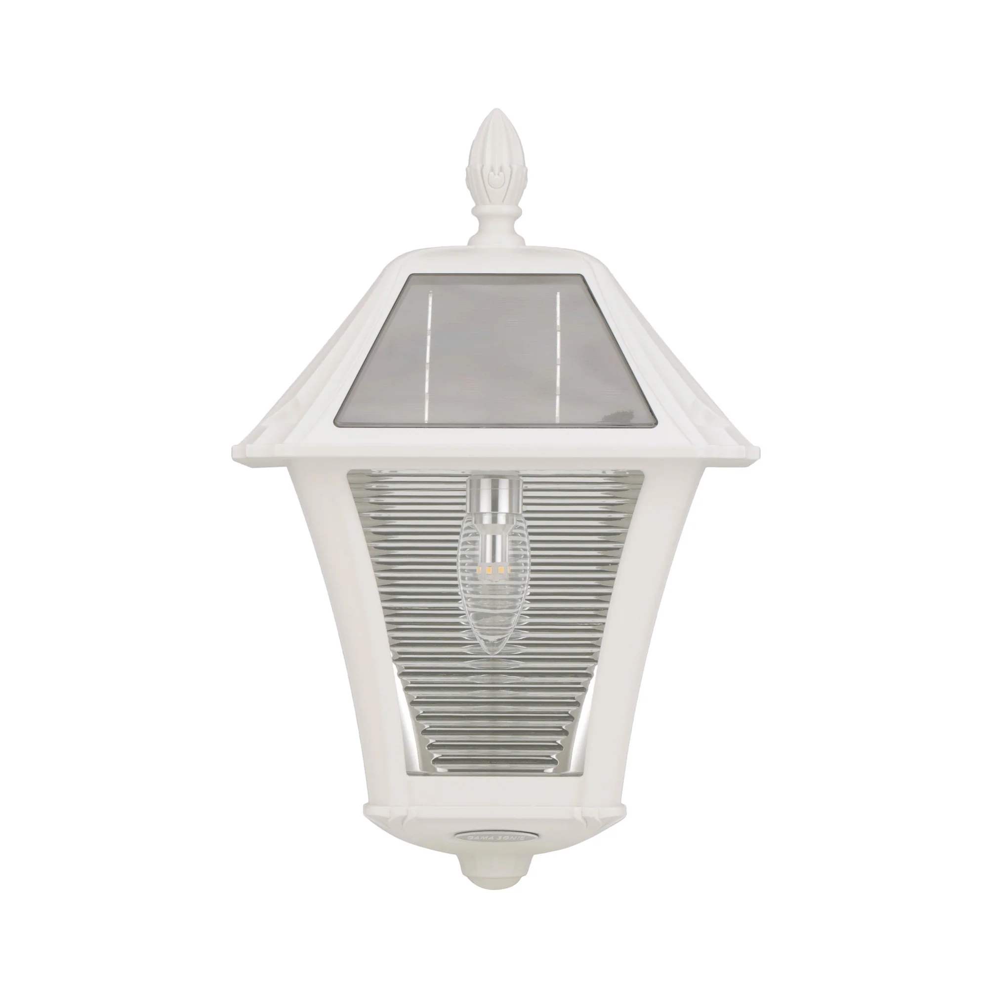 2 Pack Baytown II Sconce Solar Lamp, 100 Lumens, 2W, 2700K, White Finish - Image 2