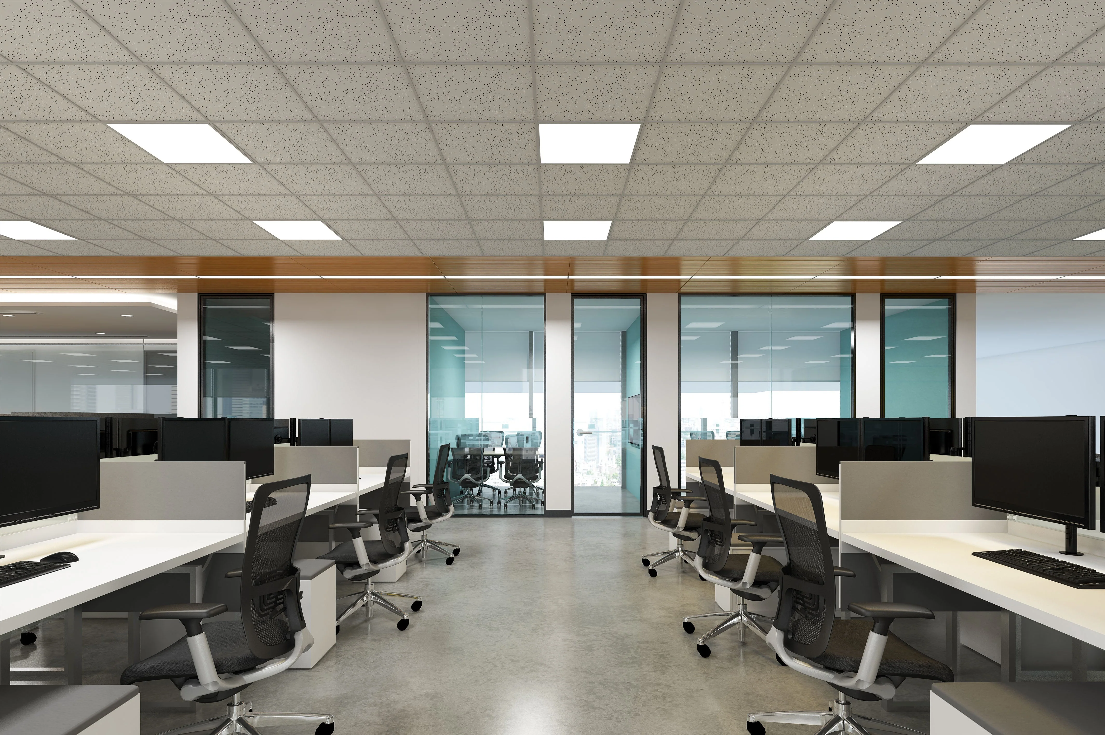 2 x 4 Foot Back Lit LED Flat Panel, 6250 Lumen Max, Wattage and CCT Selectable, Dimmable, 120-277V, TAA Compliant - Image 4