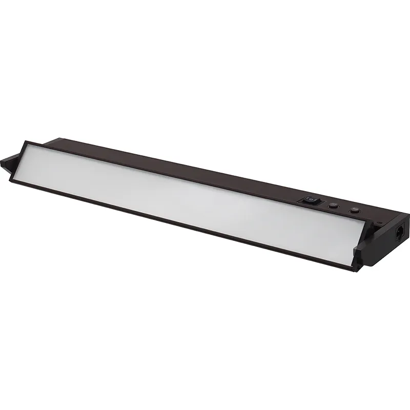 24in RGBW Under Cabinet Light, 12W, CCT Selectable, 120V, Bronze or White Finish - Image 4