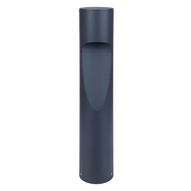 26" Round Path-Light Bollard Lights, 1500 Lumens, 15W, CCT Selectable, 120-277V, Black or Bronze - Image 2