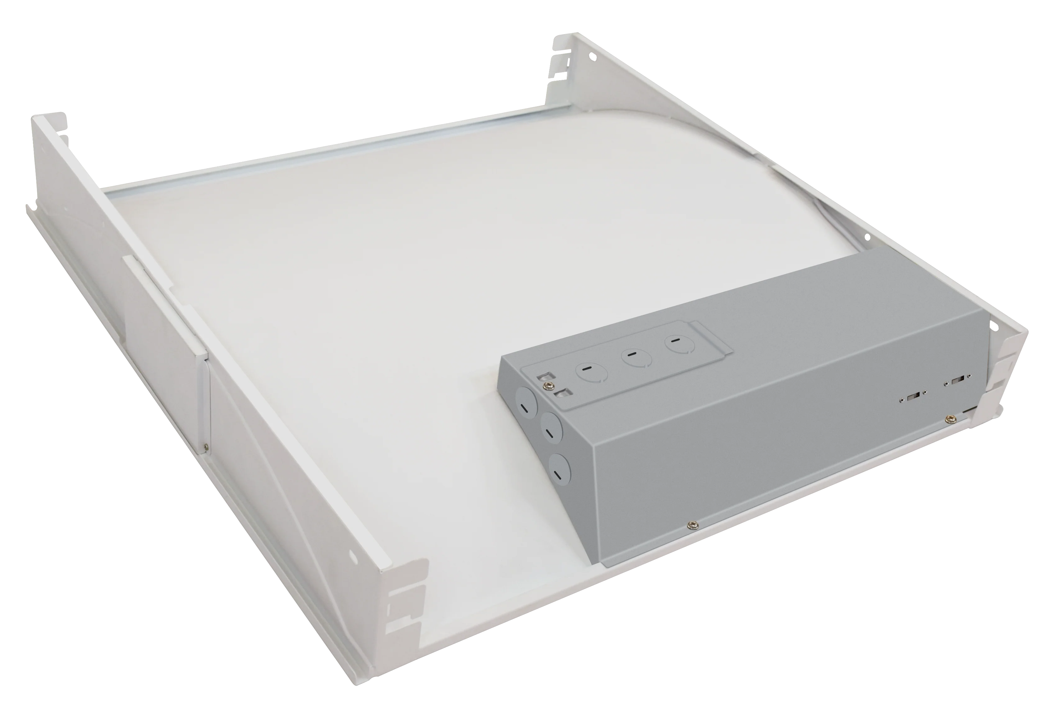 2x2 Premium Indirect LED Troffer, 4400 Lumen Max, Wattage and CCT Selectable, Dimming, 120-277V - Image 11