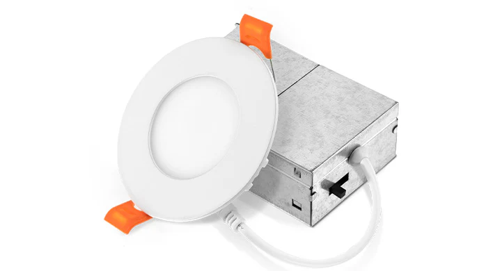 3" LED Round Recessed Mini Panel, 6W, CCT Selectable, 120V, Black, Bronze, Nickel or White - Image 4