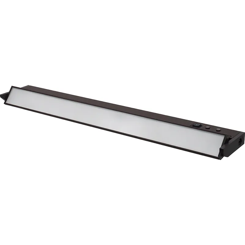 32in RGBW Under Cabinet Light, 16W, CCT Selectable, 120V, Bronze or White Finish - Image 2