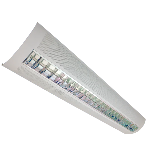 4 Foot LED Direct/Indirect Grille Fixture With Metal Shade, 50W, 120-277V, CCT Selectable 3500K / 4000K / 5000K - Image 5