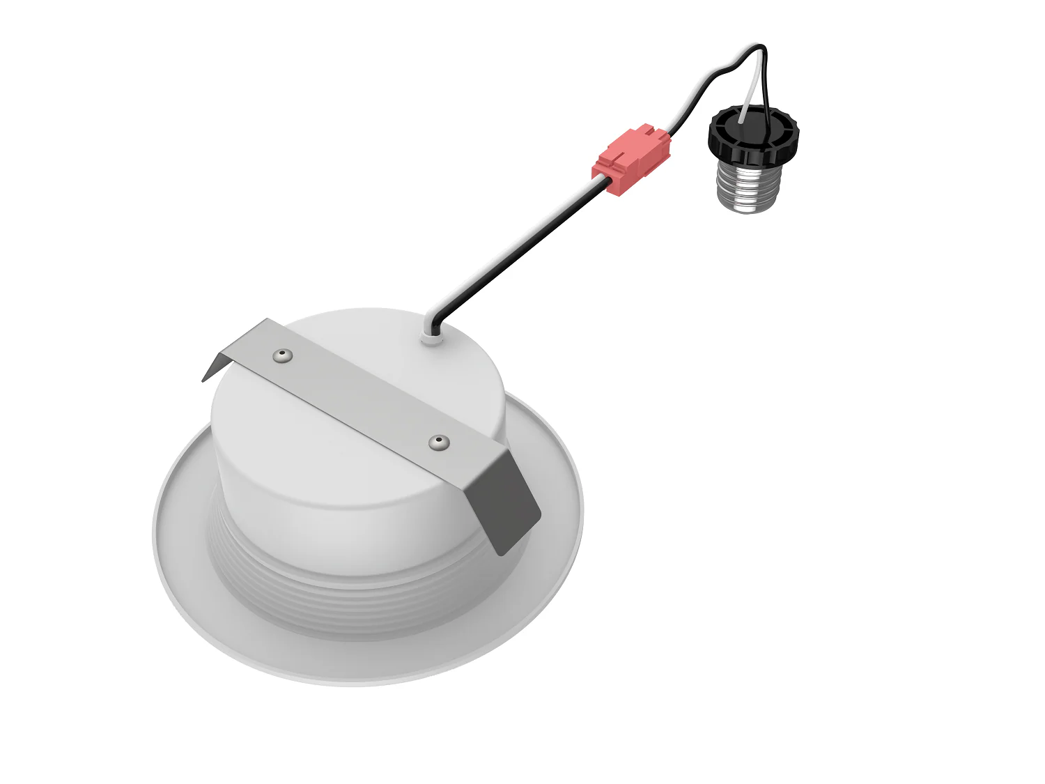 4 Inch LED RGB+W Smart Round Retrofit Downlight, 9W, CCT Selectable, 120V - Image 6