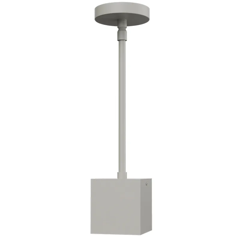4" Square Architectural Ceiling/Pendant Cylinders, 1125 Lumen Max, Triac Dimming, Wattage and CCT Selectable, 120-277V, Black or White Finish - Image 4