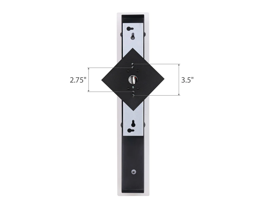 24" LED RGBW Outdoor Wall Sconce Narrow, 18W, 120-277V - Image 4