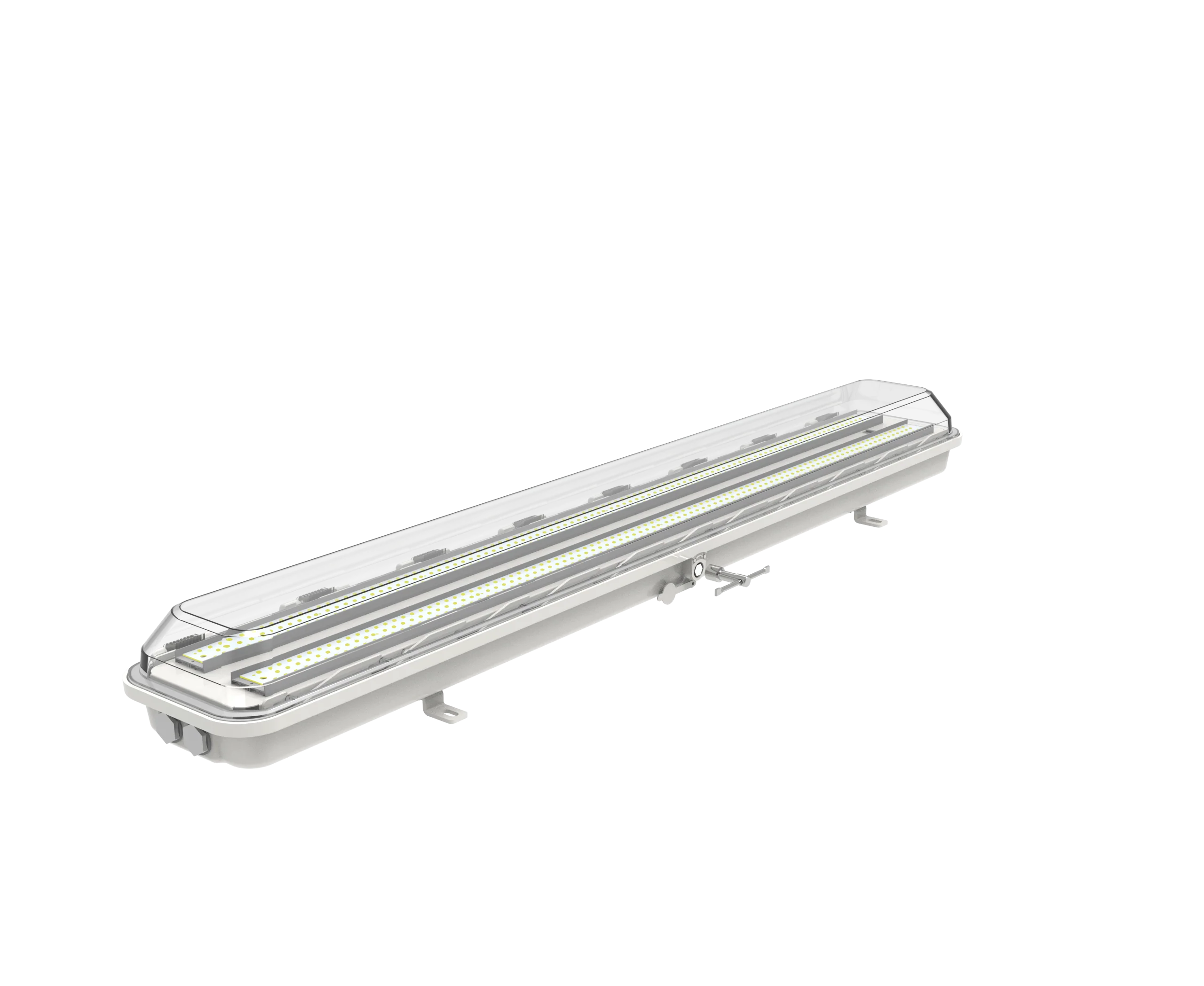 4FT LED Linear Explosion Proof Light, Class 1 Division 2, 7000 Lumens, 50W, 5000K, Beam Angle 120 degree, 100-277V, R Series - Image 2