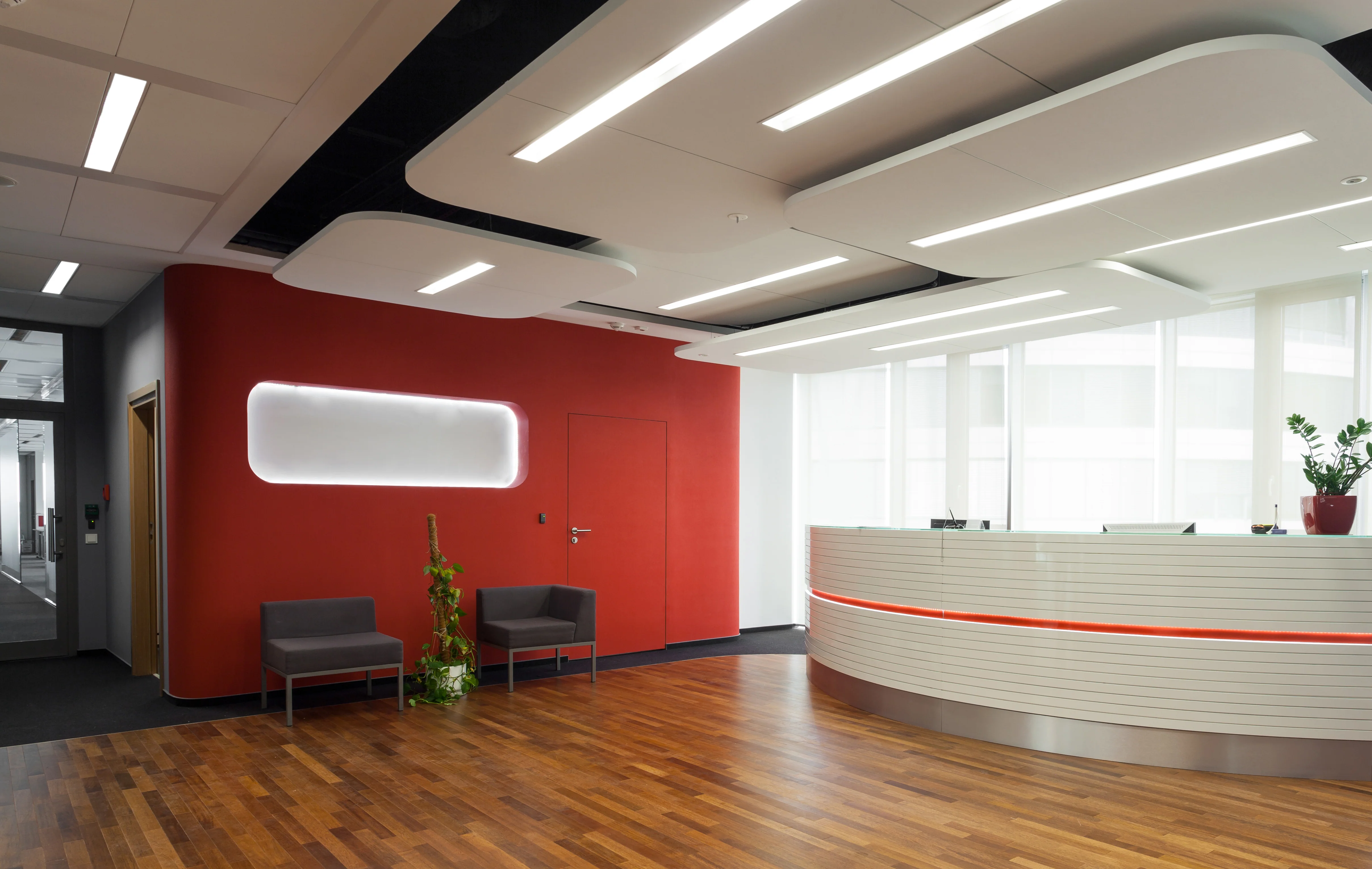 4FT Slim 4" Linear Surface Light, 3400 Lumen Max, Wattage and CCT Selectable, 110-277V - Image 2