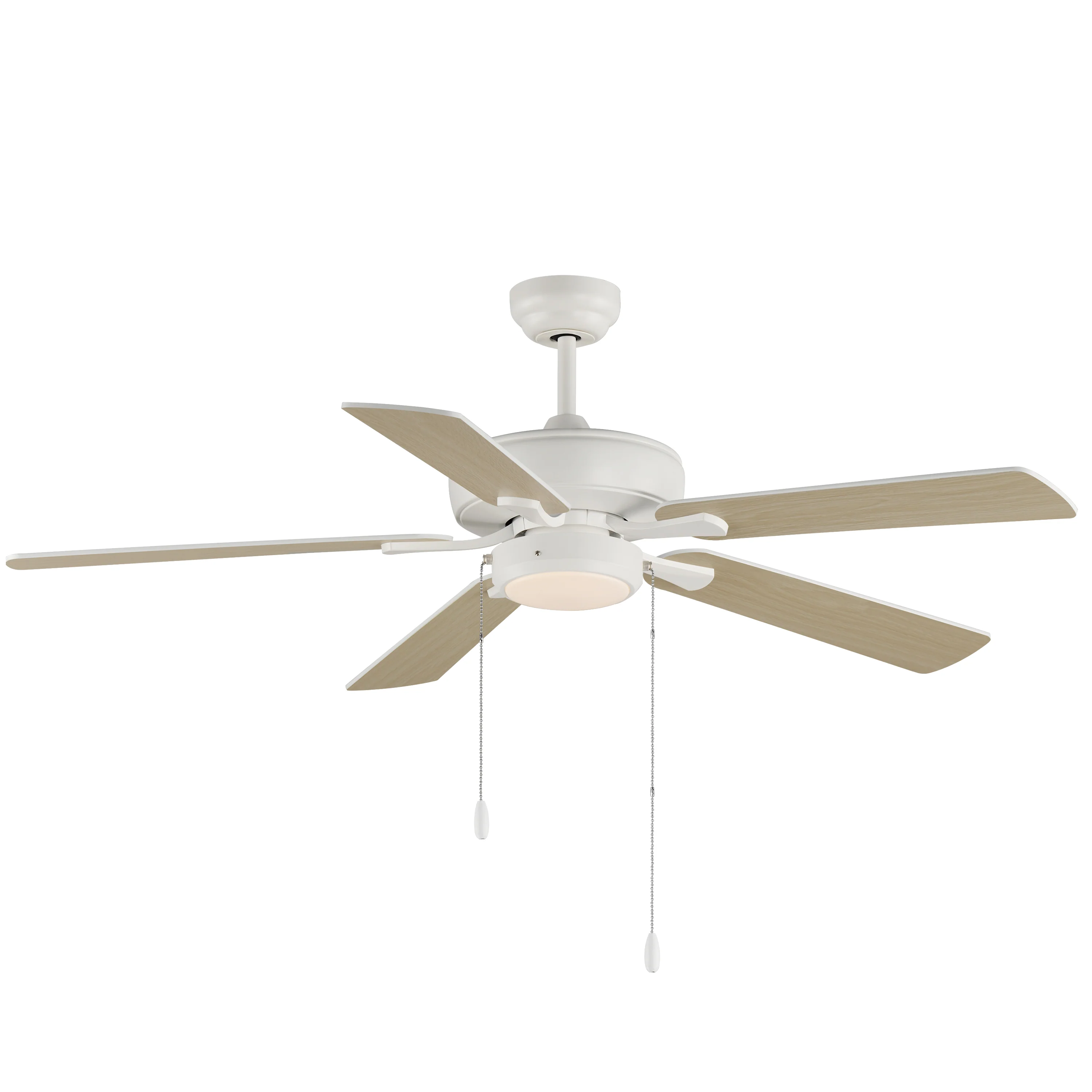 52" Super-Max Fan w/ LED Light Kit - Black, White or Nickel - Image 2