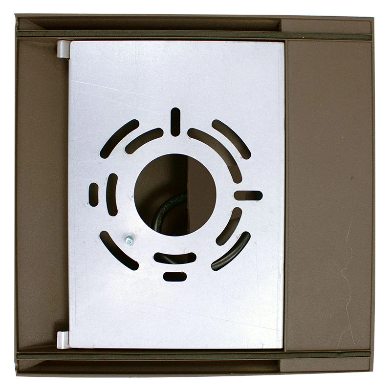 6" Die-Cast Modern Wall Sconce, 630 Lumens, 9W, CCT Selectable 3000K/4000K/5000K, 120V, Bronze Finish - Image 4