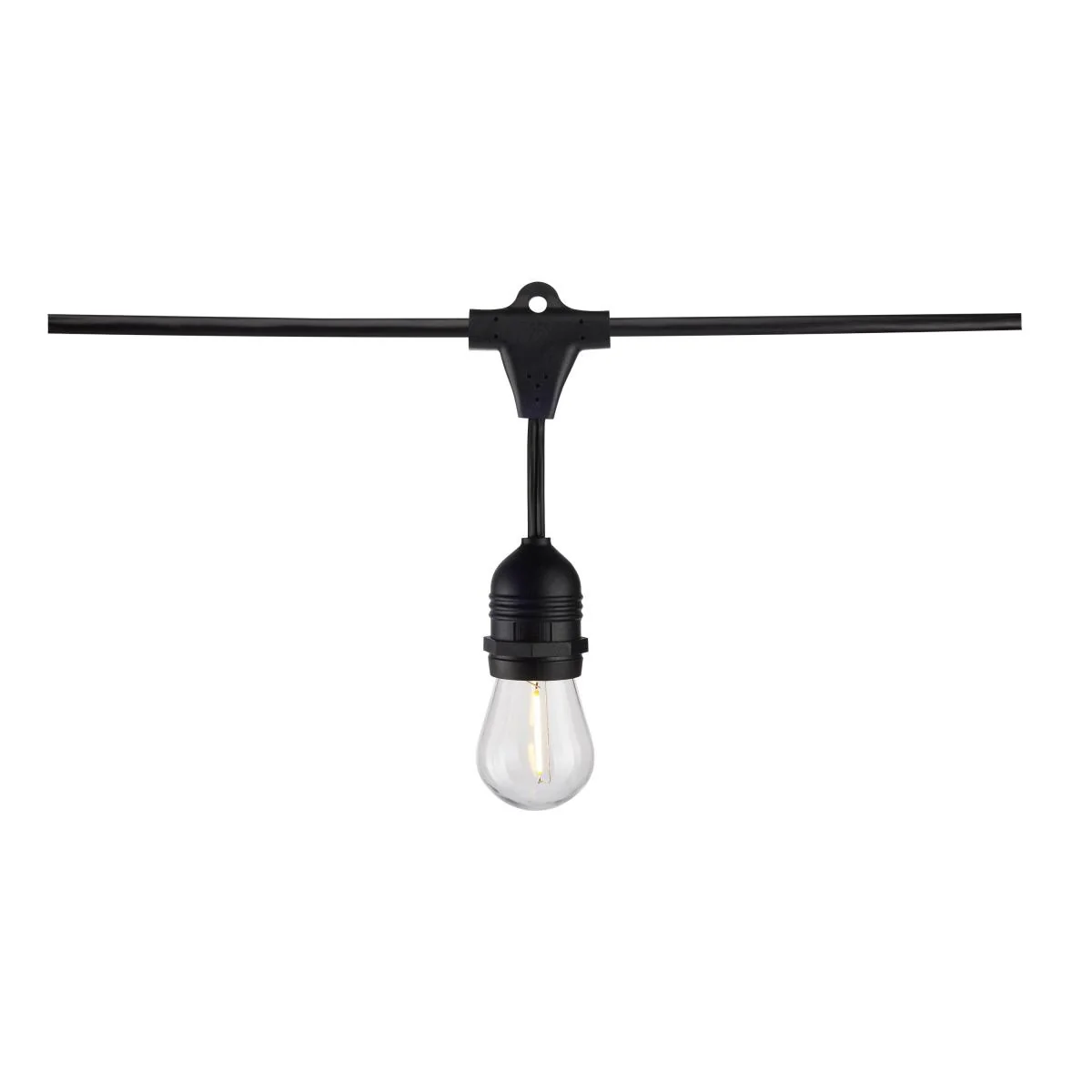 60FT Commercial LED String Light, Includes 24-S14 bulbs, 2200K, 120 Volts - Image 3
