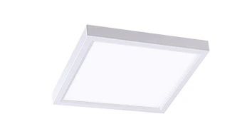 6PK 7" LED Square Edge Lit Ceiling Light, 15W, CCT Selectable, 120V, Black or White - Image 2
