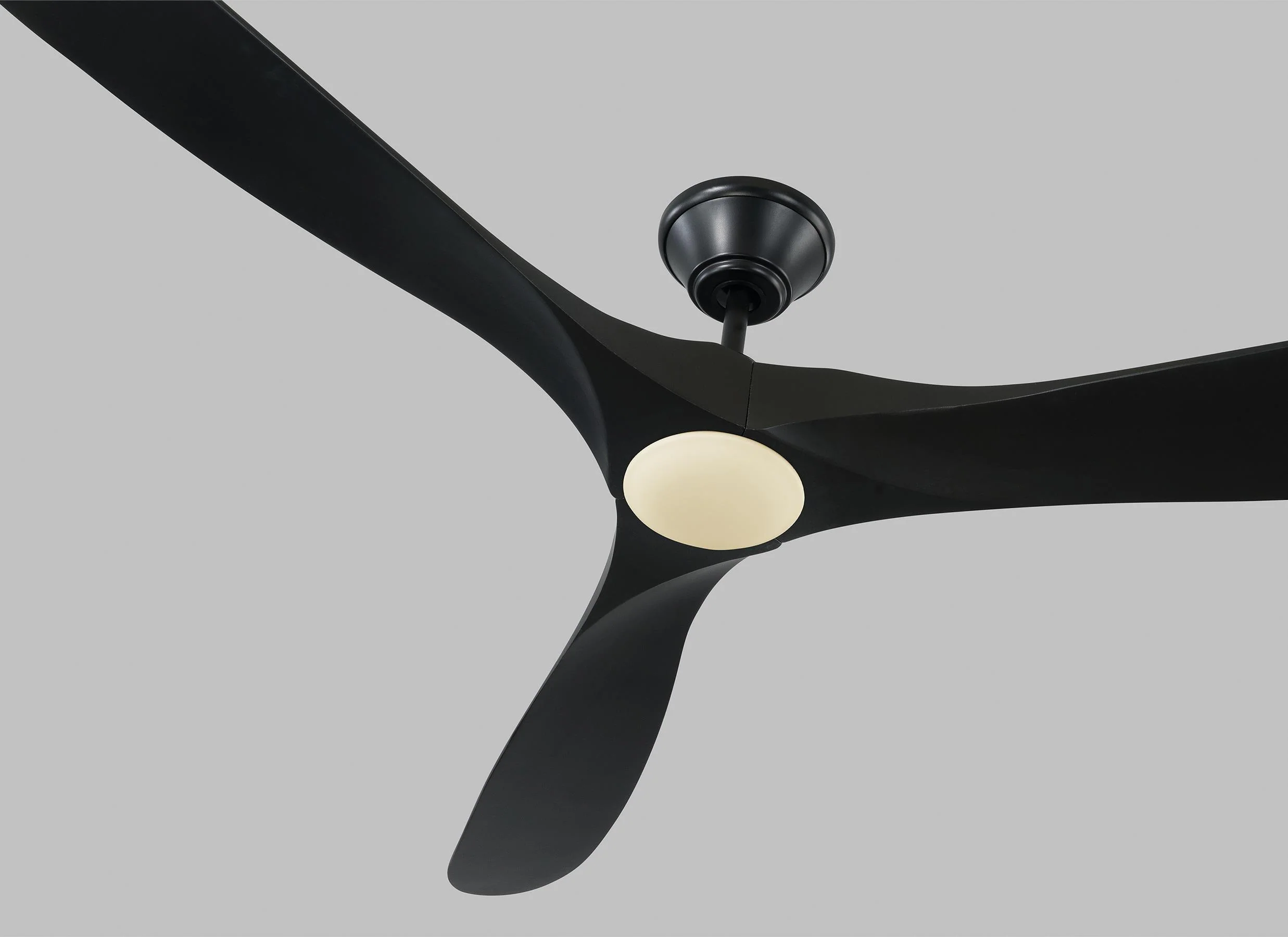 70" Maverick Max LED - Matte Black w/ Matte Black Blades - Image 2