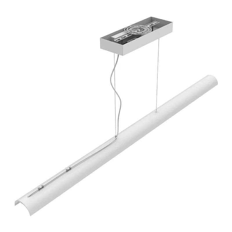 8' LED Direct or Indirect Linear Fixture, 4,500Lumens, 40W/50W/60W Selectable, 120-277V, CCT Selectable 3000K/3500K/4000K, White or Black Finish - Image 2