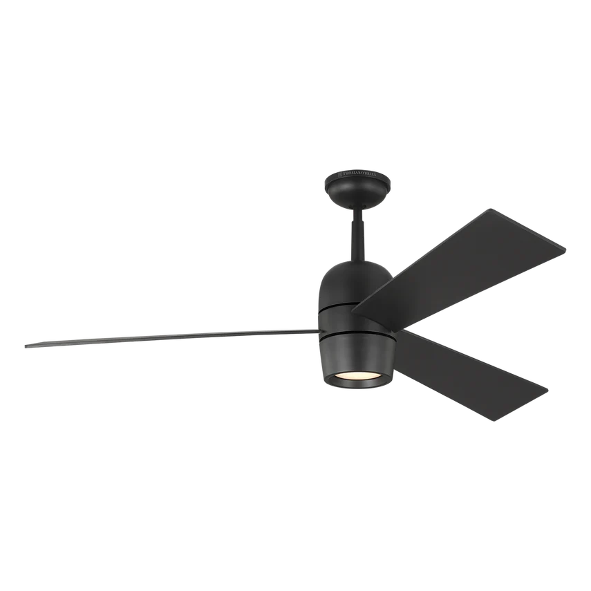 Alba 60" Ceiling Fan, 6 Speeds, Midnight Black or Matte White