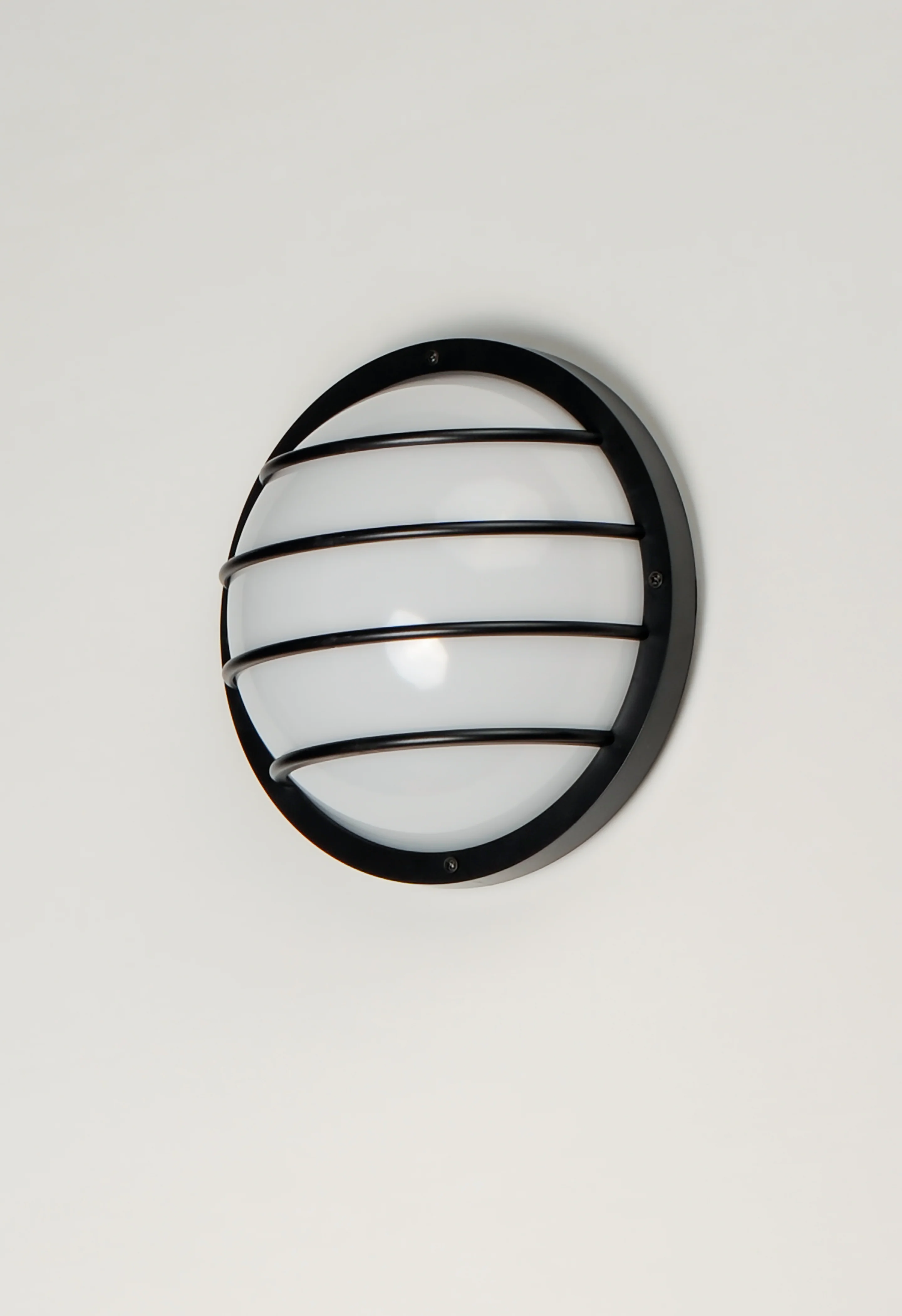 Bulwark 1-Light Outdoor Wall Sconce, Black or White - Image 2