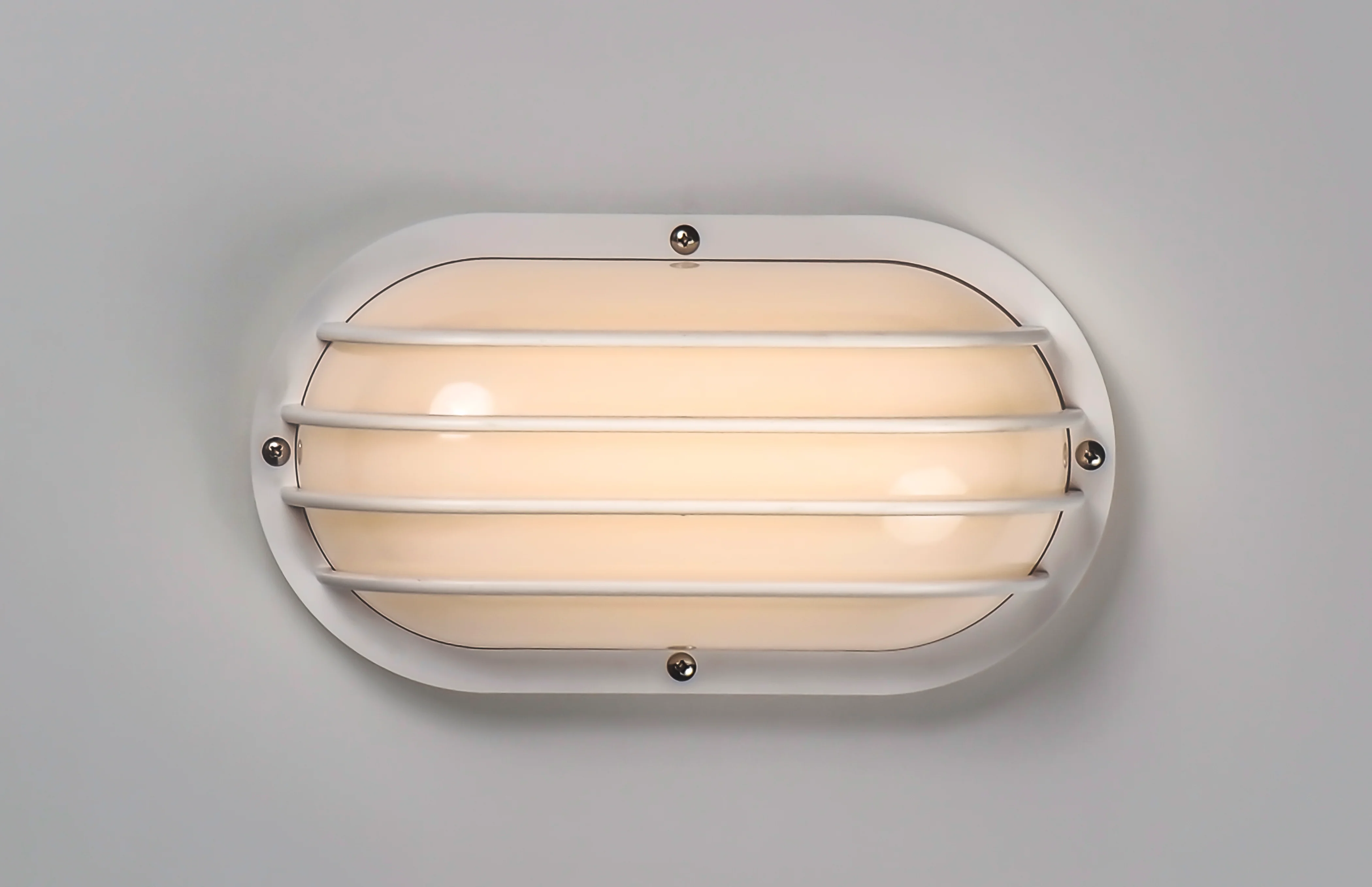 Bulwark 1-Light Outdoor Wall Sconce, Black or White - Image 4