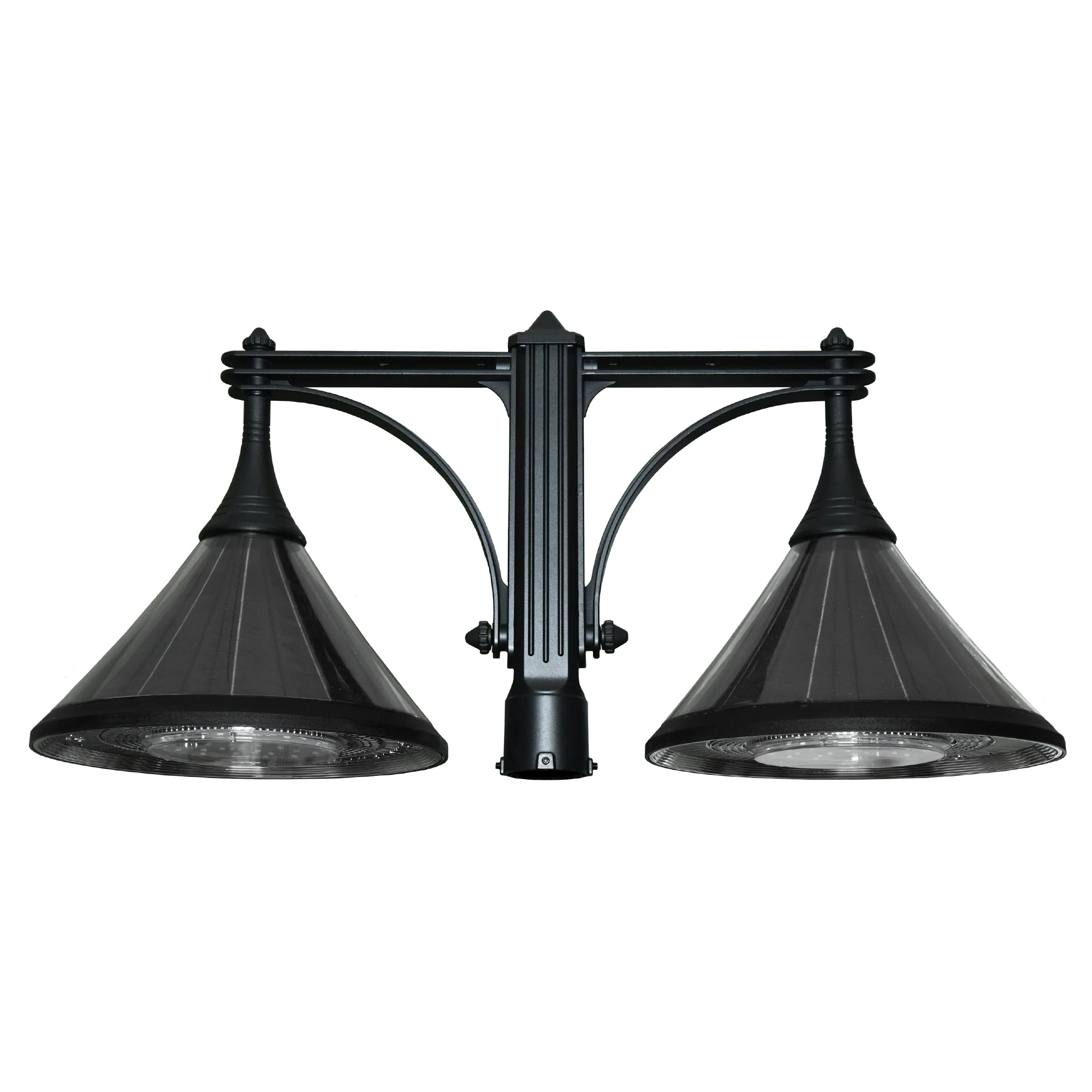 Commercial Grade Solar Pedestrian LED Post Light, 6000K, with Morph Technology, Single Lamp Head - Image 4