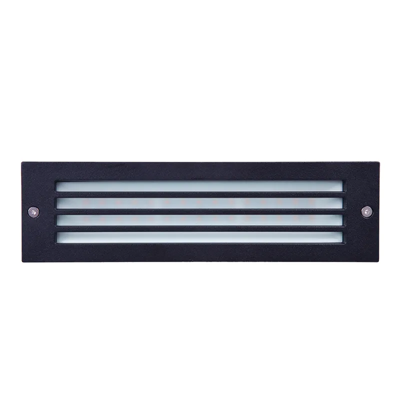 Commercial Large Wall/Step Lights, 470 Lumens, 10W, CCT Selectable, 120-277V, Black or Gray - Image 2