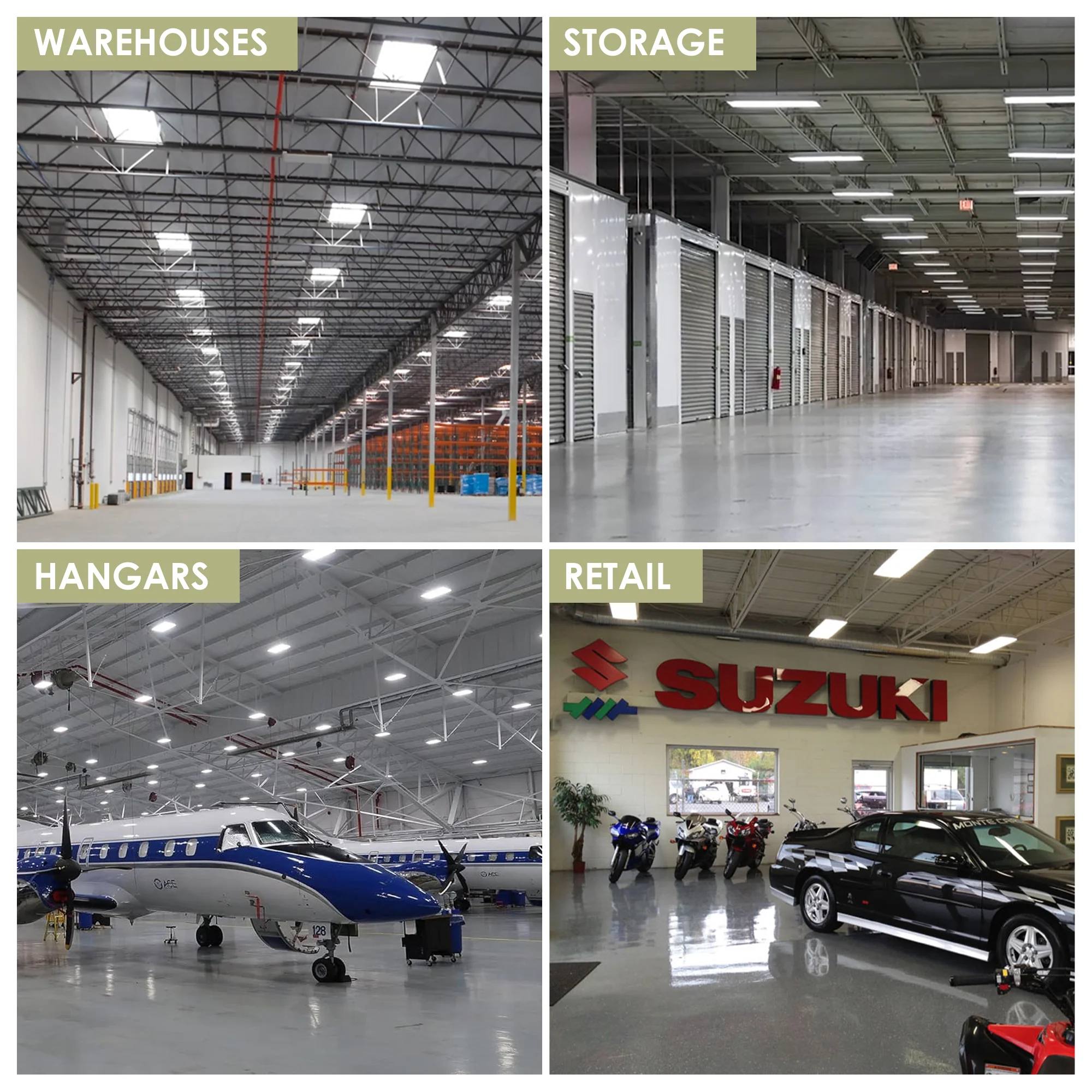 Condor Premium 4FT LED High Bay, 210 Watt, 28,350 Lumens, 4000K/5000K CCT Selectable, 120-277V, Equal to 6 Lamp 54W T5, 8 Lamp T8 or 450 Watt MH - Image 5