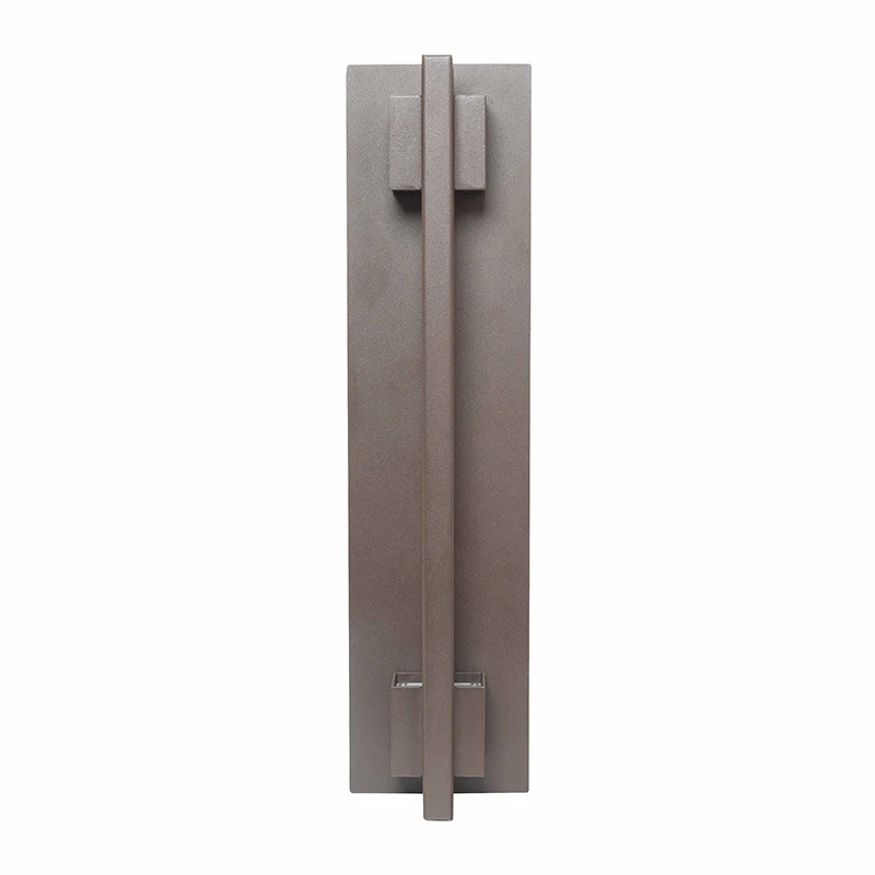 Crest Collection Grasp Trim Wall Sconce, 1800 Lumens, 100-277V, 5/10/15/20W Selectable, 3000K, 4000K, or 5000K, Dark Bronze or Silver - Image 3