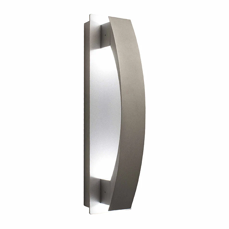 Crest Collection Lunette Trim Wall Sconce, 1800 Lumens, 100-277V, 5/10/15/20W Selectable, 3000K, 4000K, or 5000K, Dark Bronze or Silver - Image 3
