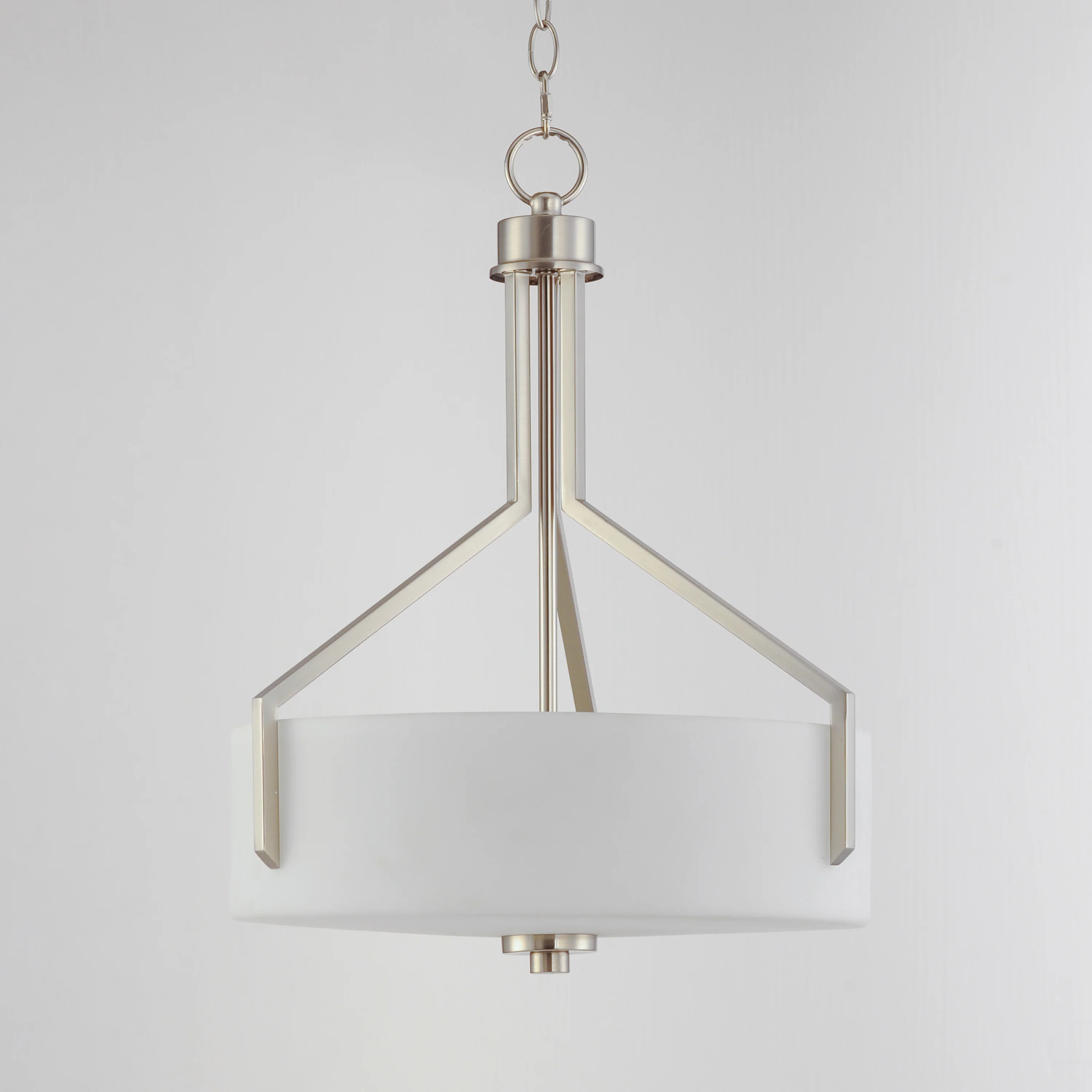 Dart 3-Light Pendant, Satin Brass or Satin Nickel - Image 6
