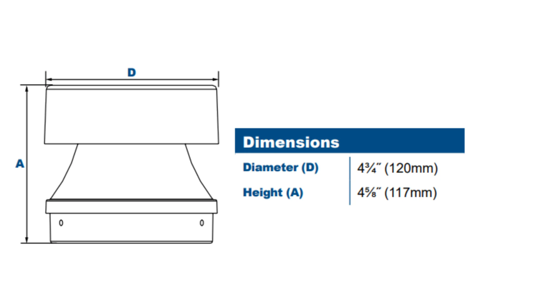 EasyLED Wall/Deck Light, 12W or 17W, 3000K, 4000K, or 5000K, Black Finish - Image 3