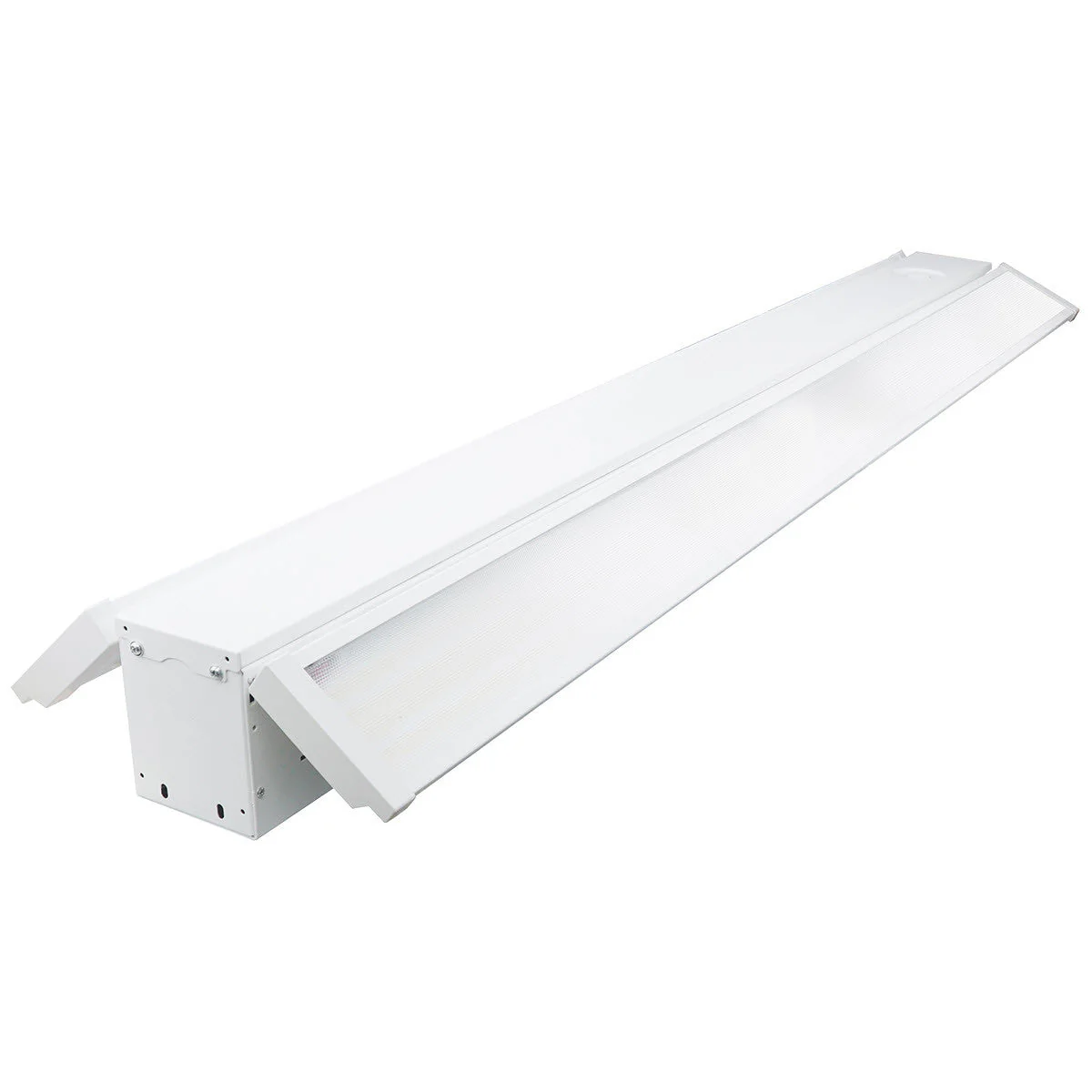 Foldable 4 Foot Linear High Bay, 47,250 Lumens, 290W/320W/350W Selectable, 5000K, 0-10V Dimmable, 120-277V, White Finish - Image 3