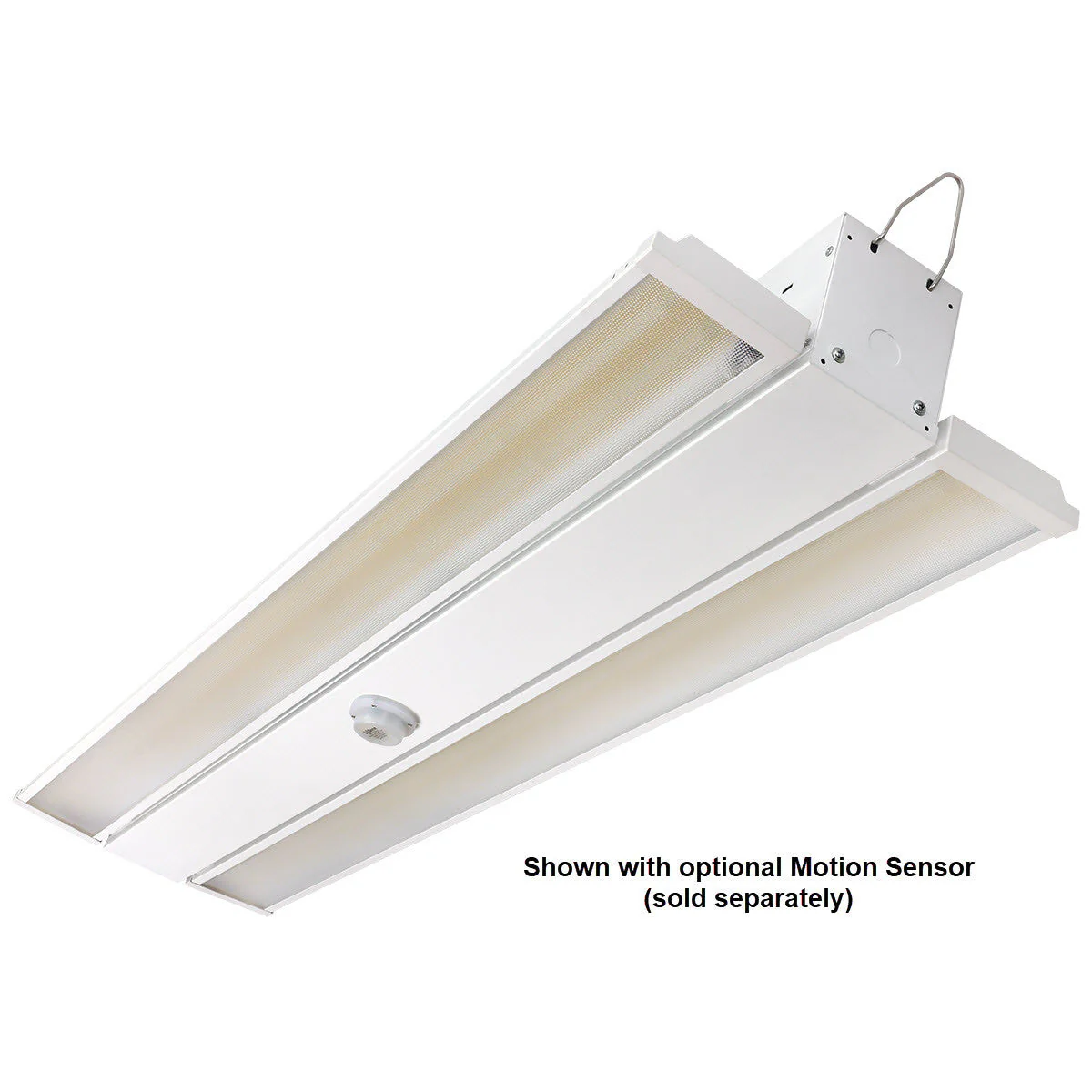 Foldable 4 Foot Linear High Bay, 59,400 Lumens, 360W/400W/440W Selectable, 5000K, 0-10V Dimmable, 120-277V, White Finish - Image 7