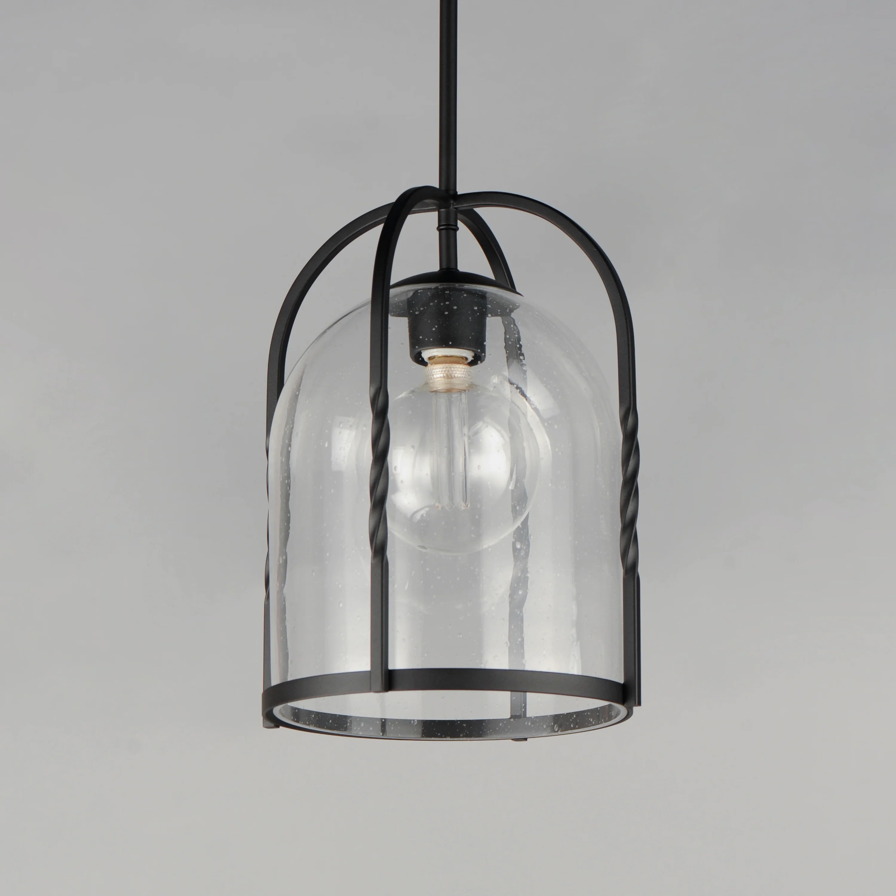 Foundry 1-Light Pendant, Black - Image 3
