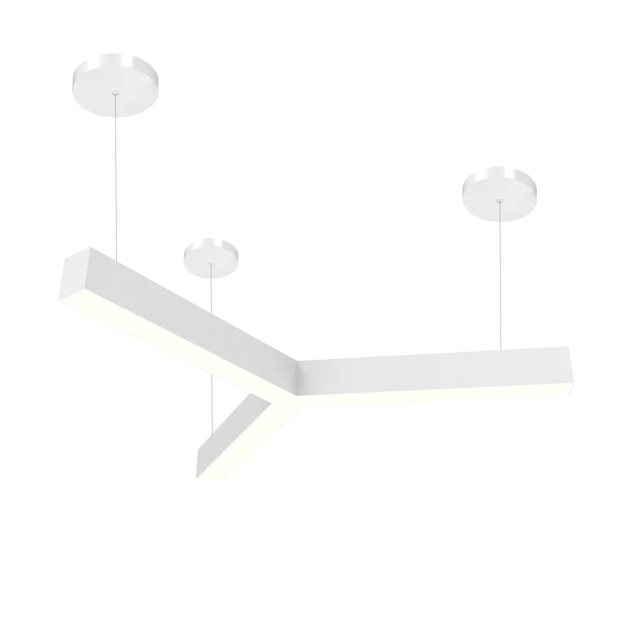 G2 Y Shape Linear Architectural Beam Connector, White or Black Finish - Image 5