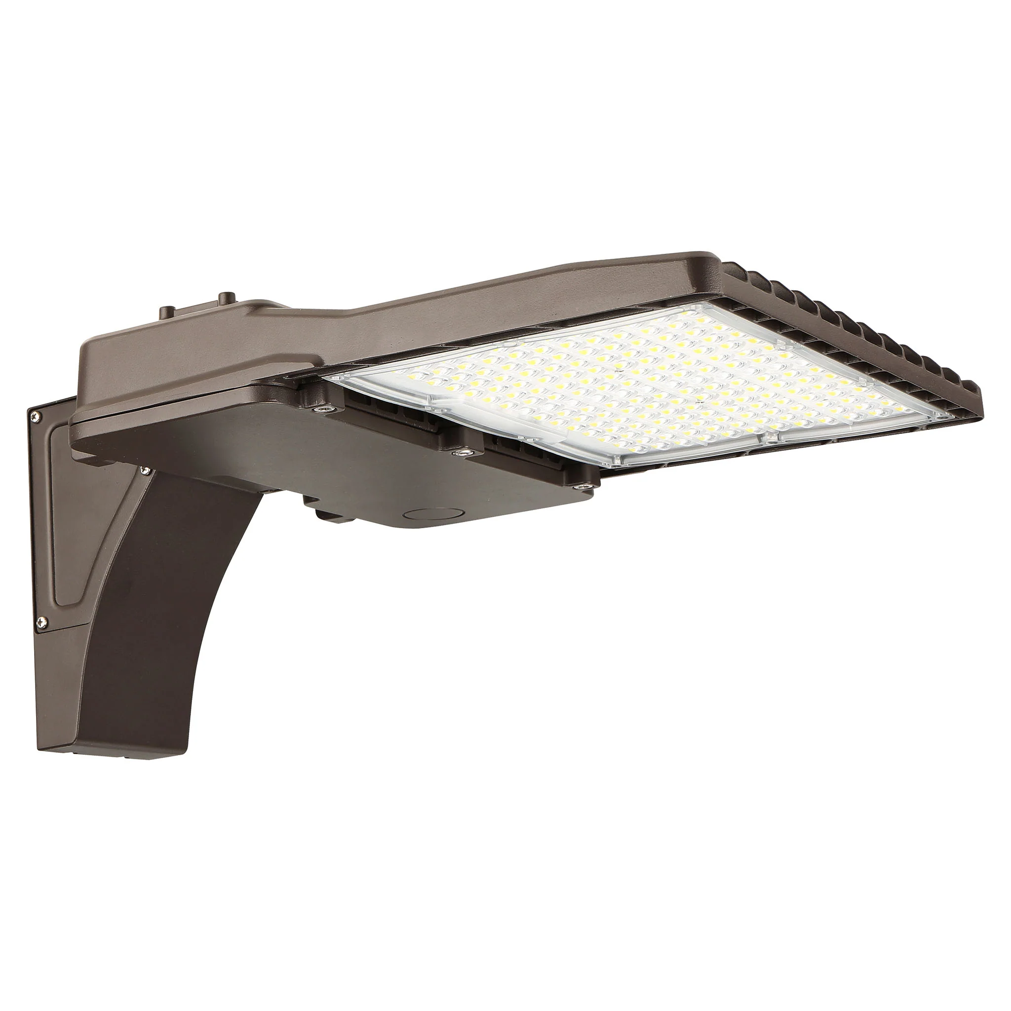 GKOLED Area/Parking Lot Light, 150 Watt, 21000 Lumens, 120-277V, 4000K or 5000K, Dark Bronze Finish - Image 3
