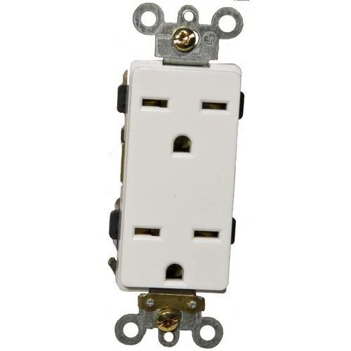 Industrial Grade Decorative Duplex Receptacle - Image 4