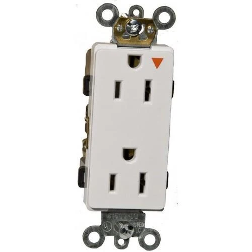 Isolated Ground Decorative Duplex Receptacle - Image 2