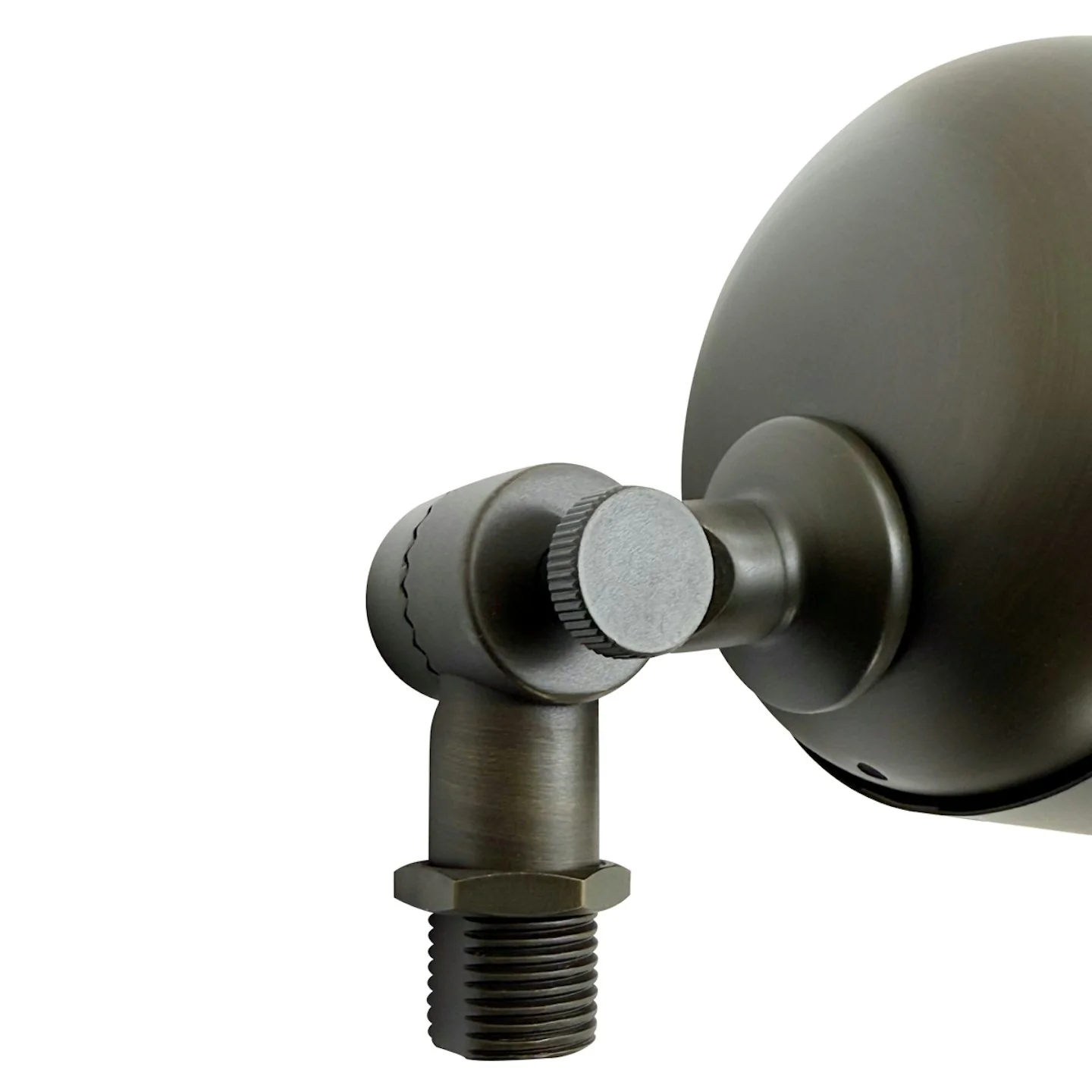 Landscape Flood Light: Large Round, 12V, Oil Rubbed Bronze or Matte Black - Image 4
