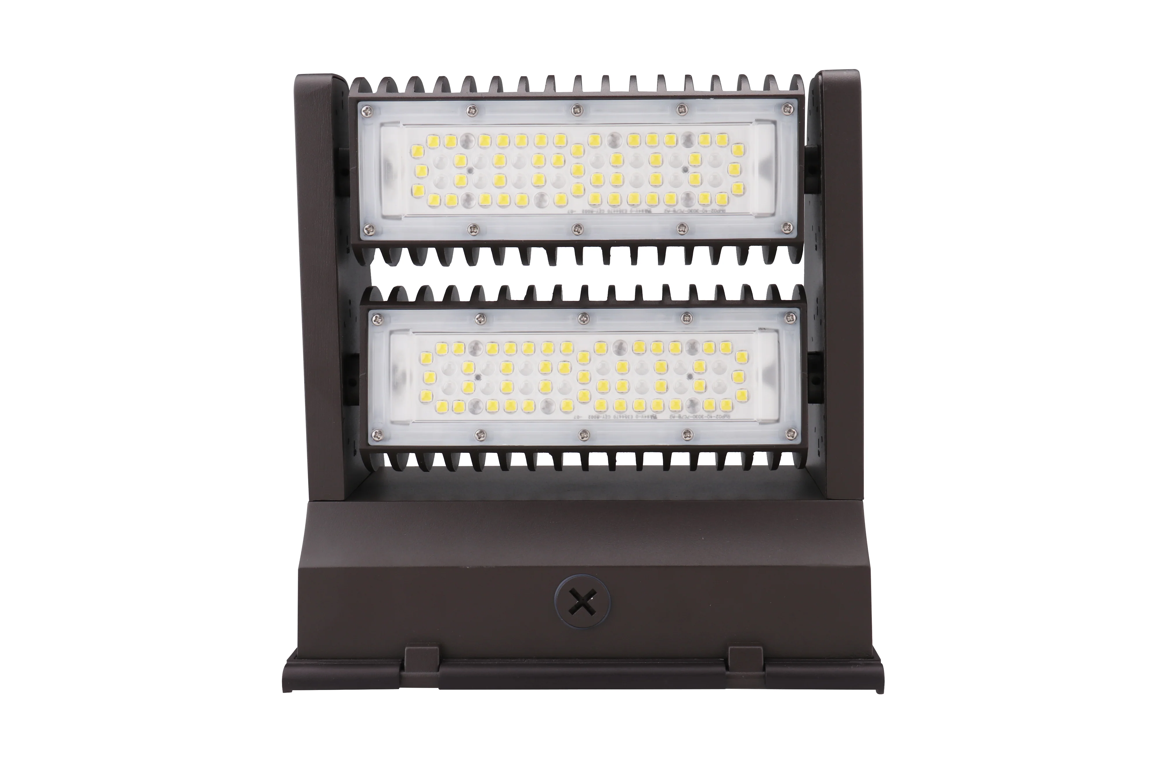 LED Adjustable Wall Pack, 11,200 Lumen Max, Wattage and CCT Selectable, Integrated Photocell, 120-277V, Bronze or White Finish - Image 5