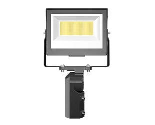LED Flood Light, 12,215 Lumen Max, 80W, CCT Selectable, 120-277V, Slip Fitter Mount - Image 2