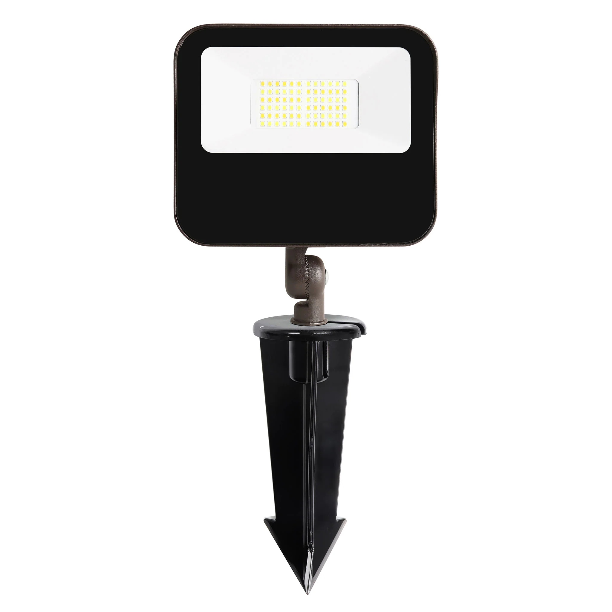 LED Flood Light, 27W, 3800 Lumens, 120-277V, CCT Selectable, Dark Bronze - Image 9