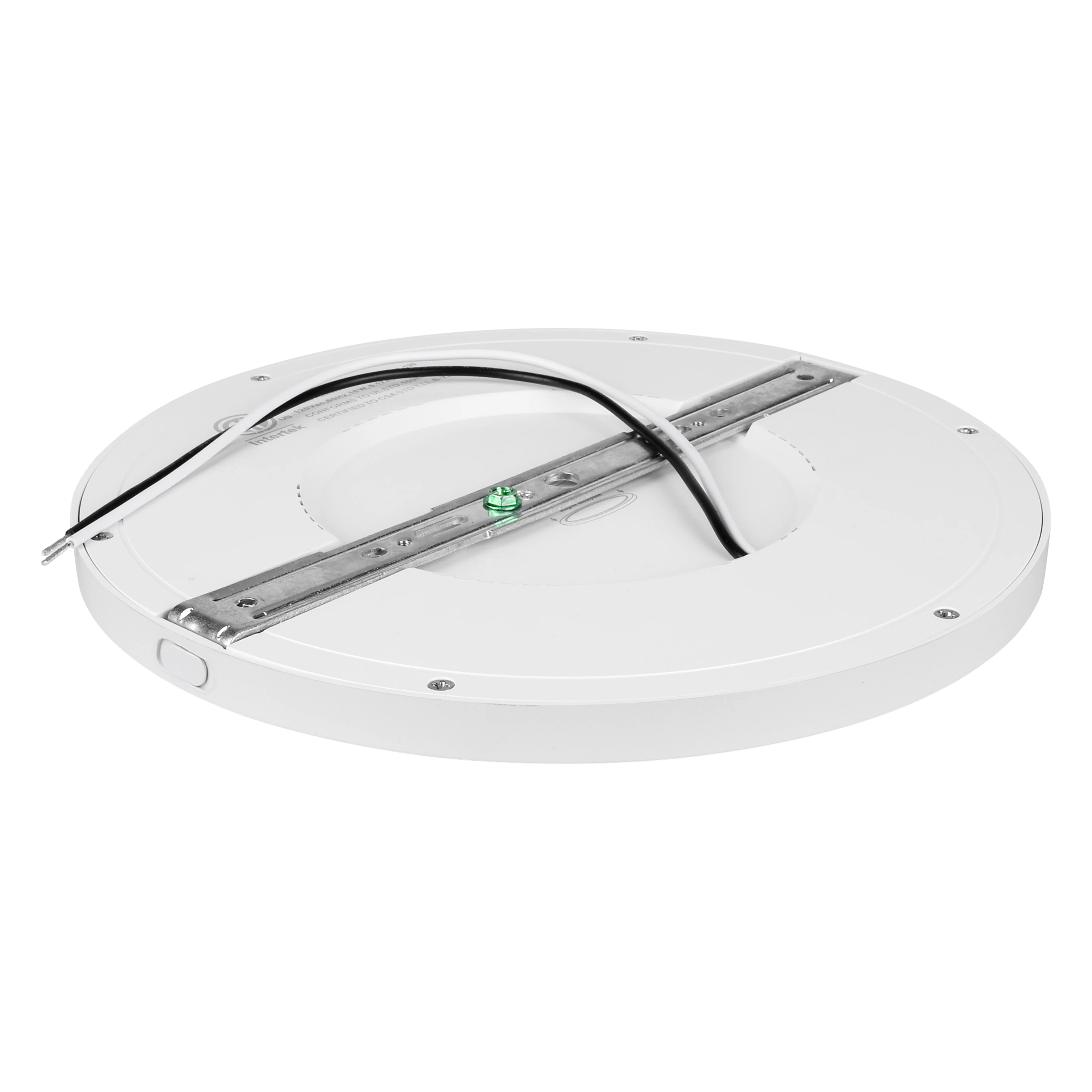 LED Flush Mount Ceiling Light, 1920 Lumens, 24W, 3000K, 120V, White Finish, ModPLUS Collection - Image 6