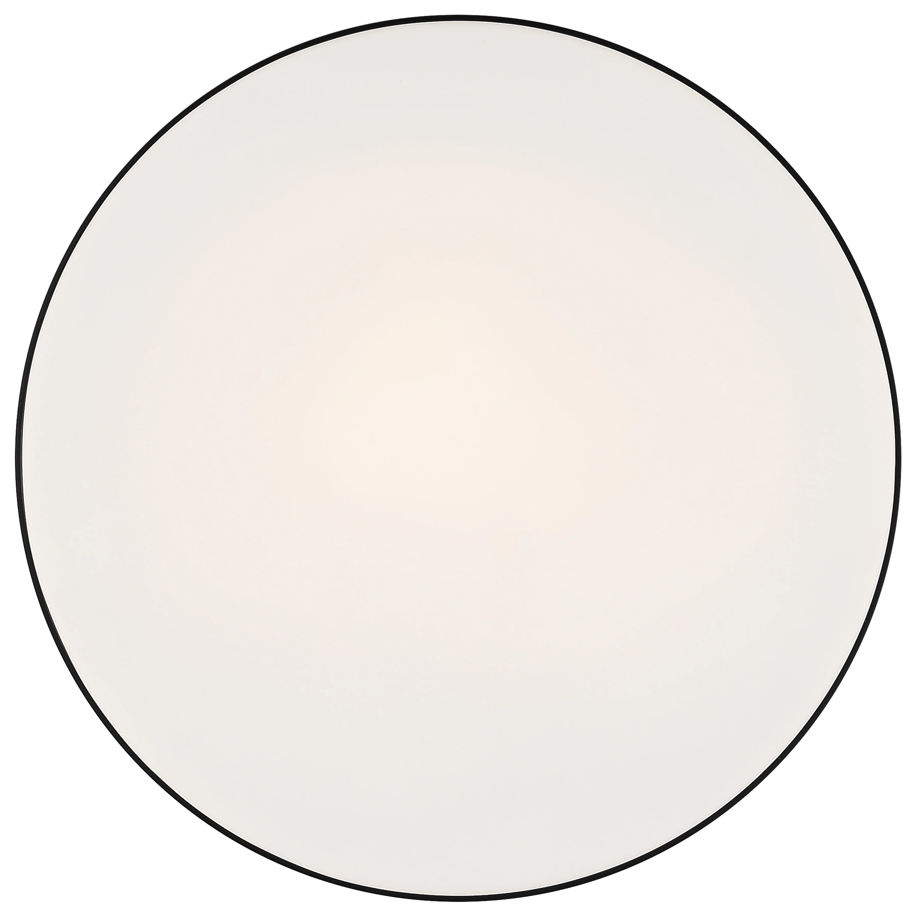 LED Flush Mount Ceiling Light, 30W, 120V, Matte Black Finish, Roma Collection - Image 4